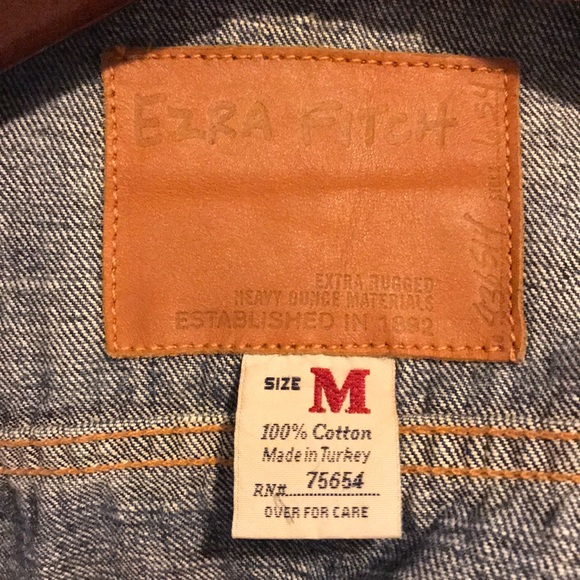 Vintage Ezra Fitch Abercrombie and Fitch Denim Jacket - Picture 8 of 8